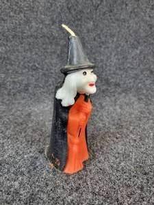 lot 360 image: Vintage Halloween Witch Candle
