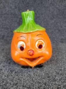 lot 359 image: Vintage Halloween Capri Jack-O-Lantern Candle