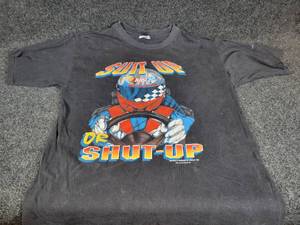 lot 421 image: 1995 NASCAR T-Shirt Suit Up or Shut Up - Size XL