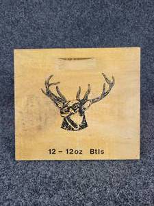lot 439 image: Schells Deer Brand Beer Crate Side  - New Ulm, MN