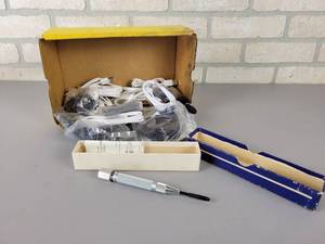 lot 1160 image: Lot of Micro USB Cables and AMP Insertion Tool - Model 380306-6