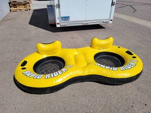 lot 1151 image: Rapid Rider 2 - Pool  River 2-Person Tube - Approx. 96 x 52