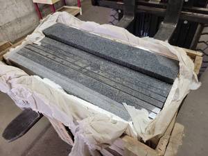 lot 1171 image: (32) Granite Slabs - Approx. 24 x 4 x 34 Each - NO SHIPPING