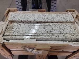 lot 1174 image: (28) Granite Slabs - Approx. 24 x 4 x 34 Each - NO SHIPPING