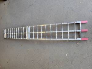 lot 1025 image: Raider Aluminum Ramp - Approx. 86 x 11 - NO SHIPPING
