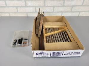 lot 1090 image: LUDELL Twist Drill Bits (Up to 12), Files and More