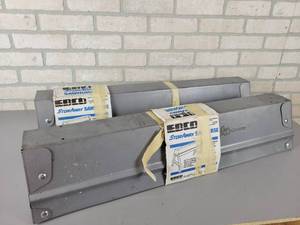 lot 1118 image: (2) EBCO StowAway Metal Sawhorses - Model SS-29 - NO SHIPPING