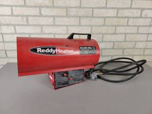 lot 1119 image: Reddy Heater 30,000 BTU Propane Torpedo Heater - NO SHIPPING