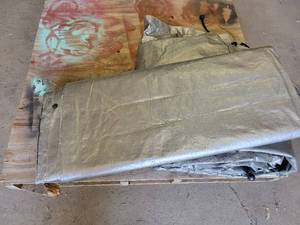 lot 1139 image: (2) Large Tarps - NO SHIPPING