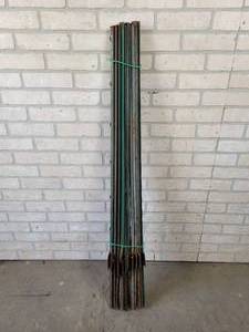 lot 1142 image: (12) 48 Steel Fence Posts - NO SHIPPING