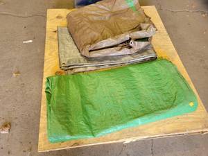 lot 1188 image: (3) Tarps - NO SHIPPING