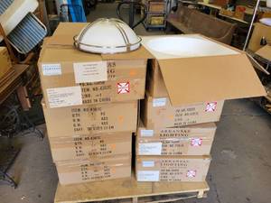 lot 1189 image: (12) Ceiling Lights - USED - Approx. 15 Diameter - NO SHIPPING
