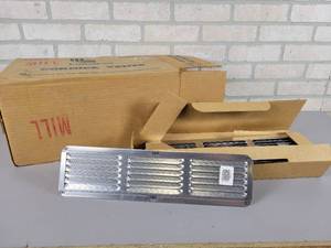 lot 1213 image: (48) Lomanco Model C-416 Aluminum Cornice Vents - 16 x 4 Each