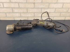 lot 1261 image: Craftsman Angle Grinder and Performax Multi-Tool - Both Tested and Power On