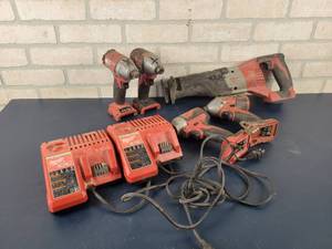 lot 1265 image: Assorted Milwaukee Tools - All are Untested - NO SHIPPING