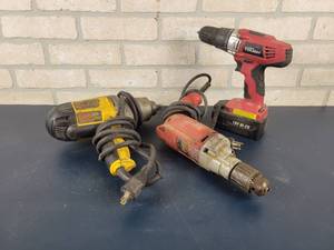 lot 1266 image: DeWalt DW292 12 Impact Gun and Milwaukee 12 Drill - Both Tested and Power On