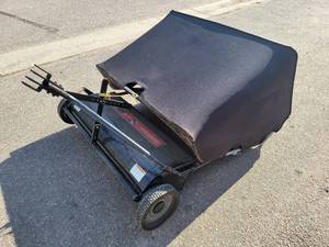 lot 1011 image: OHIO Steel Professional Grade 42 lawn Sweeper - NO SHIPPING