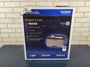 lot 1276 image: BROTHER Laser Printer - Model HL-L2320D - Used Very Little