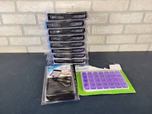 lot 1315 image: (10) NEW 1-Week Medication Planner Pill Boxes
