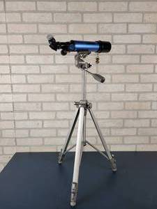 lot 1329 image: CARSON Model 50350 Telescope w SUNSET Model GD-3000 Tripod