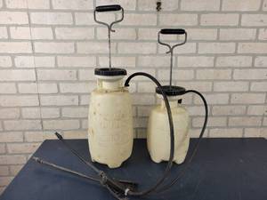 lot 1388 image: (2) Garden Sprayers - 1 Gallon & 2 Gallon - NO SHIPPING