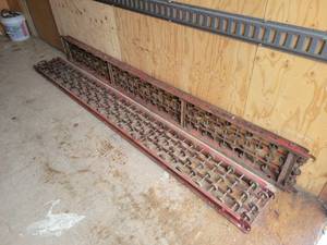 lot 1389 image: (2) Roller Skate Conveyor Sections - Approx. 105 x 12 - NO SHIPPING