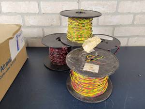 lot 1412 image: (4) Spools of Copper Wire