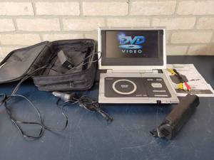lot 1431 image: Kawasaki PVS10921 Portable DVD Player - Tested with a DVD and Works