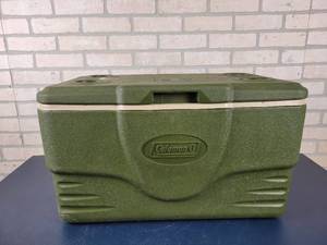 lot 1448 image: Coleman Chest Cooler - Approx. 26 x 15 x 15 - NO SHIPPING