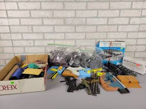 lot 683 image: Large Lot of HO Scale Train Supplies