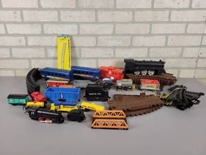 lot 684 image: Large Lot of Assorted Toy Trains