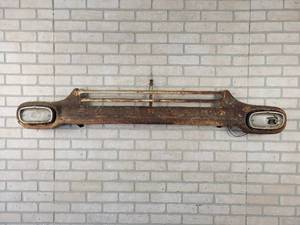 lot 522 image: 1958 Chevrolet Lower Grill Wall Hanger - Stamped CHEVROLET across the Front - Approx. 62 Long - NO SHIPPING