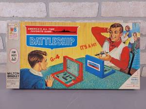 lot 545 image: 1967 BATTLESHIP Milton-Bradley Board Game