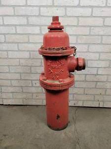 lot 623 image: 1956 WATEROUS ST. PAUL Fire Hydrant - Approx. 32 Tall - HEAVY - NO SHIPPING