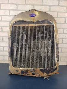 lot 763 image: FORD Model A Radiator and Shroud - NO SHIPPING