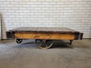 lot 504 image: Nutting Cart with Steel Wheels - NO SHIPPING