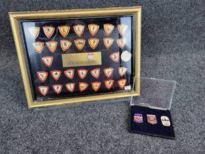 lot 847 image: Limited Edition US Olympic Team Commemorative Pin Set for 1988 Seoul Games and other Olympic Pins