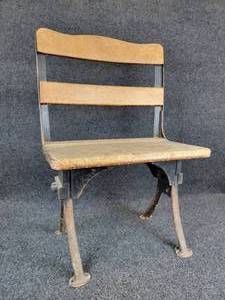lot 900 image: Vintage School Chair