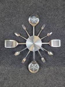 lot 917 image: Kitchen Utensil Clock - WORKS