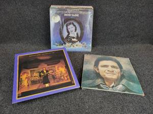 lot 936 image: Lot of 30 Vintage Country Music Records