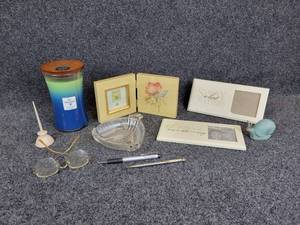 lot 943 image: Lot of Misc. Home Dcor with Pens by Scully and Tori Richard