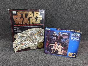 lot 850 image: Star Wars Incredible Cross-Sections Book and 100 Piece Puzzle