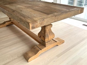 lot 5 image: Olde Door Company Emma Dining Room Table in Natural Wood