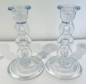 lot 134 image: Crystal and Clear Glass Grouping