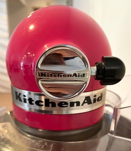 lot 165 image: Hot Pink Kitchen Aid Mixer