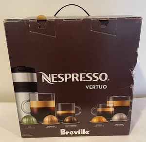 lot 77A image: New Breville Nespresso Vertuo Machine