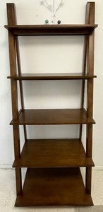 lot 179 image: Wooden Ladder Shelf
