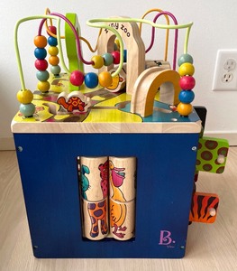 lot 218 image: B. You Wooden Activity Center