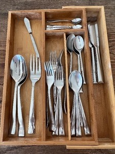 lot 50 image: Partial Flatware Set by Gourmet Settings