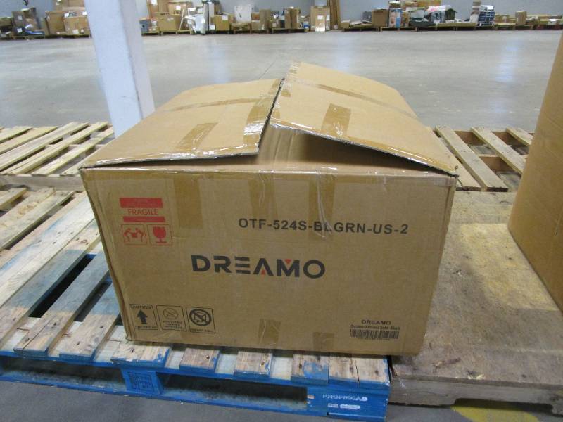 lot 701 image: DREAMO 2 Pieces Outdoor Armless Couch Set with Thick Teal Cushions Weather Resistant Wicker Sofa (OPEN BOX)